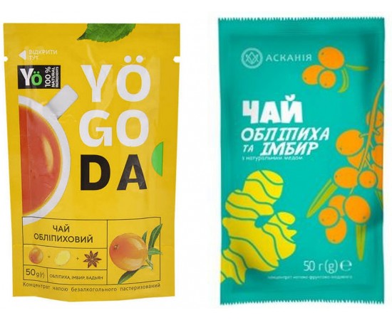 Чаї в асортименті 